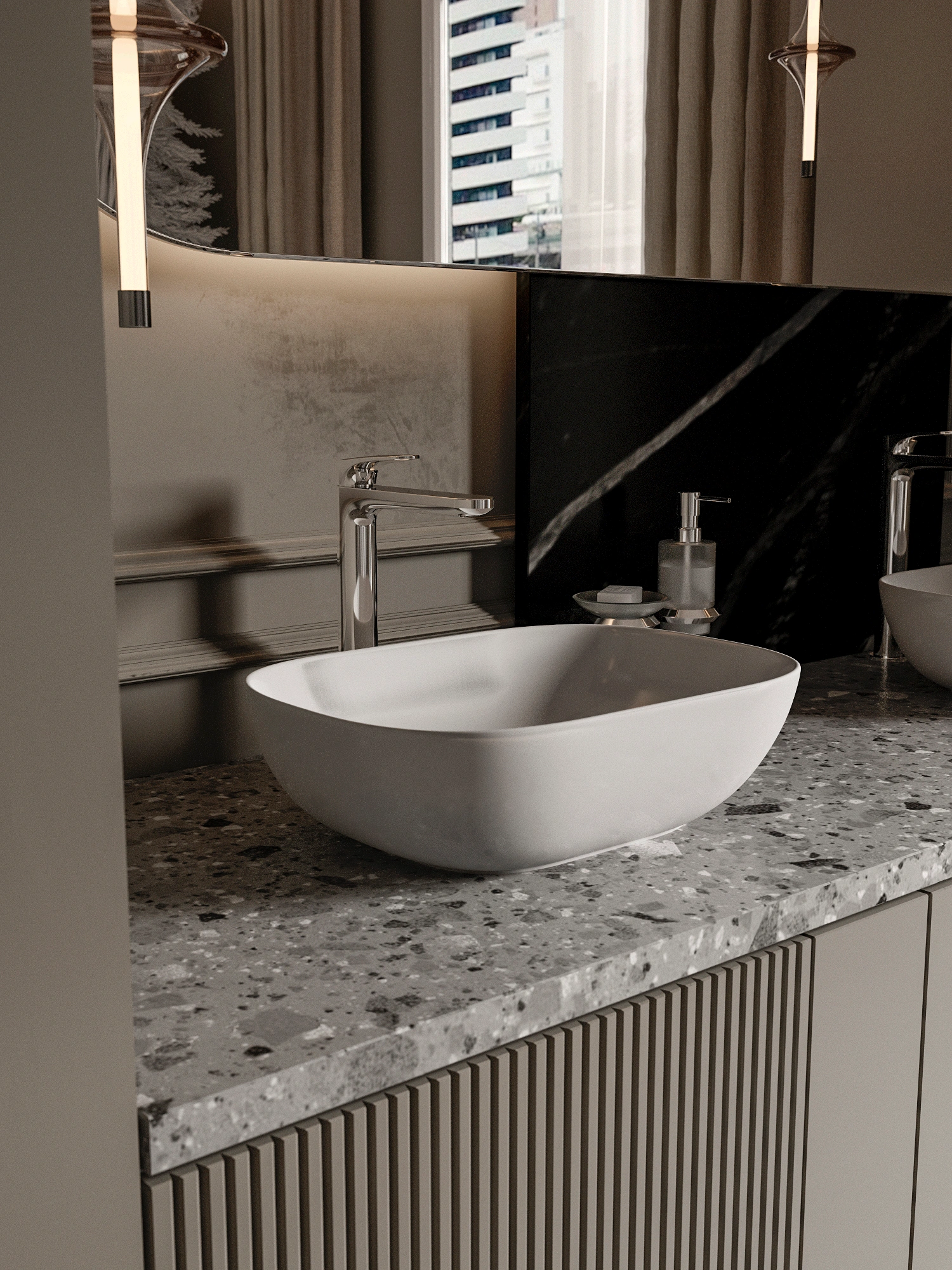 Накладная раковина CBR0460WG